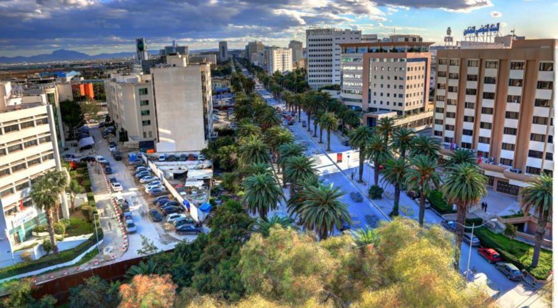 Hotel La Maison Blanche Tunis Buitenkant foto View of the city