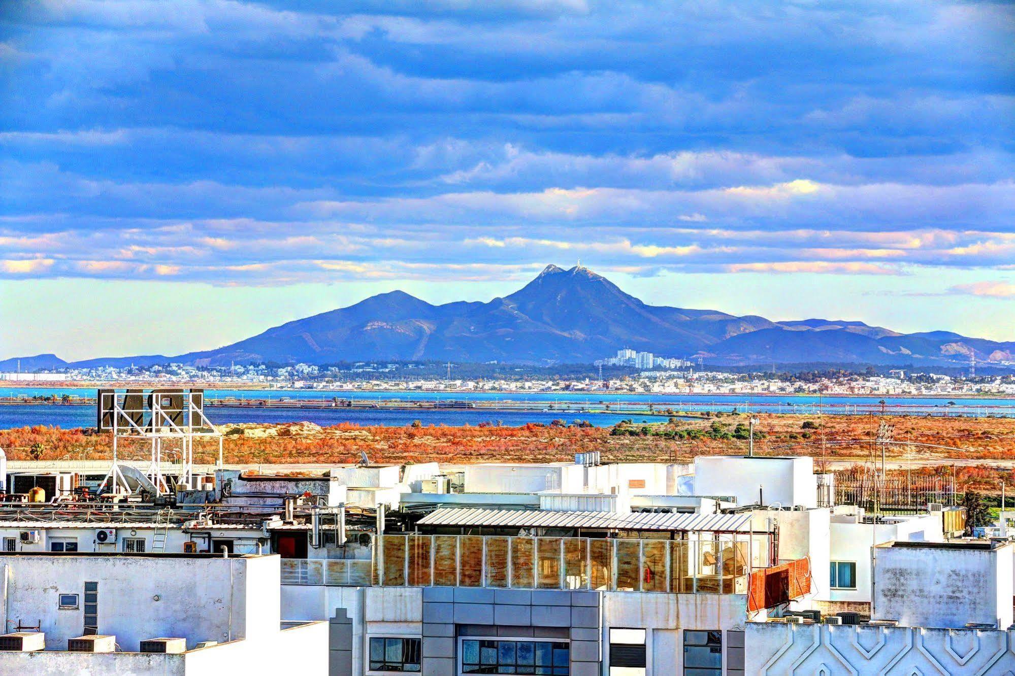 Hotel La Maison Blanche Tunis Buitenkant foto View of the Sierra de Callosa from Benidorm