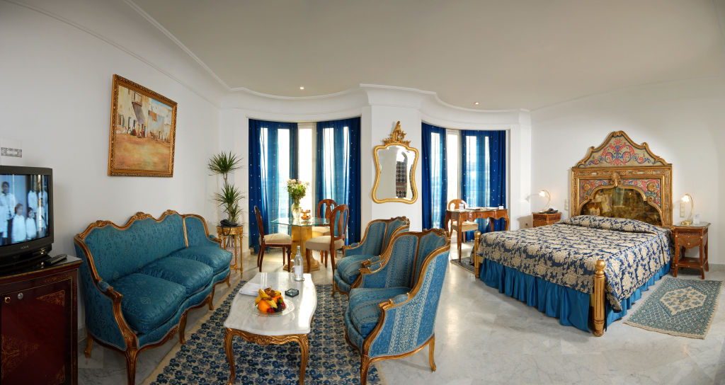 Hotel La Maison Blanche Tunis Buitenkant foto A suite at the hotel